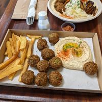  at Hummus Bar Vegetarian in Budapest