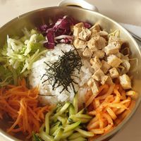 vegan bibimpap mit tofu at Mamas Kimchi in Wuppertal