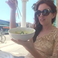 The eggplant curry 👏🏻 at Mao's Kitchen in Venice