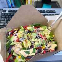 Vegan fiesta salad  at The Salad Shop in Visalia