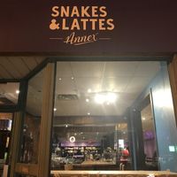 Outside view at Snakes & Lattes - Bloor St in Toronto