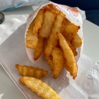 Organic Crinkle Cut French Fries at Next Level Burger - Austin in Austin