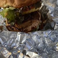 Loaded burger at Next Level Burger - Austin in Austin