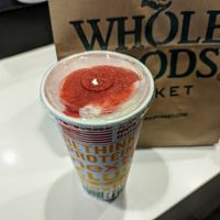 Strawberry shake. at Next Level Burger - Austin in Austin