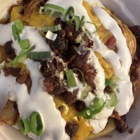 Chili cheese fries   at Next Level Burger - Austin in Austin