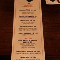 Menu at Provender Kitchen & Bar in Ellsworth