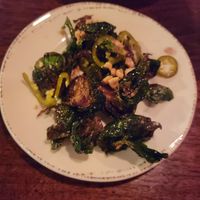 Brussel sprouts at Provender Kitchen & Bar in Ellsworth