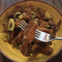 Mushroom “calamari” at Provender Kitchen & Bar in Ellsworth