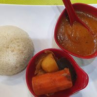 Veggie mafé at Au Petit Bamako in Paris