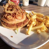 take away: vegan bonni burger  at Bonnie & Clyde in Stuttgart