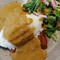 Vegatsu: Vegetarian Curry with Seitan at Wagamama in Nicosia