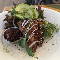 Tofu salad at The Citadel in Whanganui
