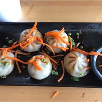 Vegan dumplings! Sooo amazing! at Poki Poblano in Albuquerque