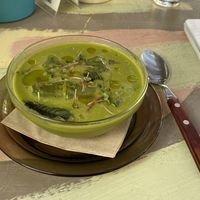 Cold soup of the day at Avit in Athens