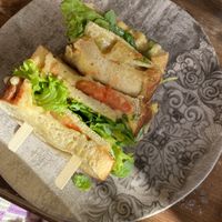 Cheese tofu sandwich   at Avit in Athens
