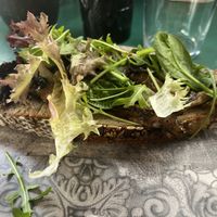 Shiitake bread   at Avit in Athens