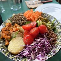 Buddha Bowl of the day   at Avit in Athens