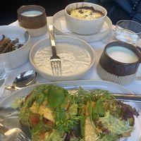 Avocado bread with extra tofu   at Avit in Athens