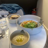 Mushroom soup  at Avit in Athens