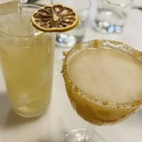 Moscow mule & salted caramel margarita   at Avit in Athens