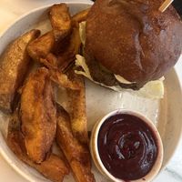 Cheeseburger   at Avit in Athens