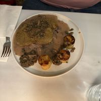 Mushroom dish   at Avit in Athens
