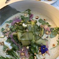 Hummus salad  at Avit in Athens