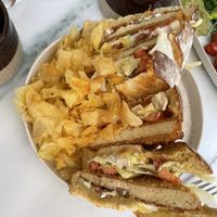 Club tofu sandwich   at Avit in Athens