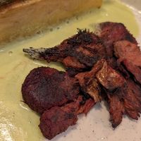 Lion's mane dauphinoise at Avit in Athens