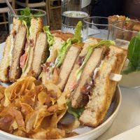 Tofu clubsandwich at Avit in Athens