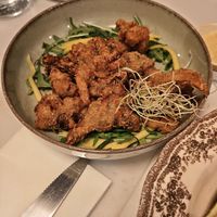 Mushrooms as appetizers at Avit in Athens