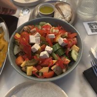Greek salad   at Avit in Athens