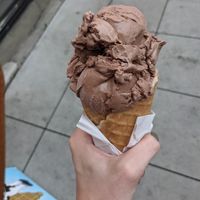 Chocolate tofulate at Moo-Lix in Kelowna