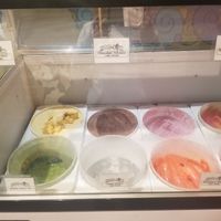 Zoom in to see the 5 flavors listed! These may change, I'm not too sure. at Moo-Lix in Kelowna