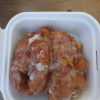 Apple at Darkside Donuts in Saskatoon