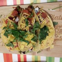 Veggie tacos at Picante in Setubal