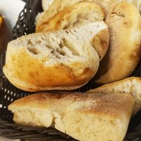 Bread with the dip (too hard) at Fat Boys in Goreme