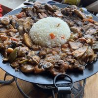 Mushroom plate  at Fat Boys in Goreme