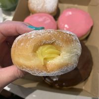 Lemon Berliner  at Ingle Farm Bakery in Ingle Farm