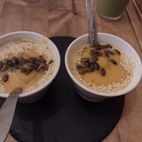 Soup starter at Las Vegan in Lisbon