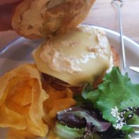 Hamburguesa at Las Vegan in Lisbon