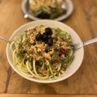 Send nudles at Las Vegan in Lisbon