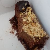 I love this place. One of the best vegan cakes I've tried on this trip around the world is the double chocolate one. So refreshing for this summer. Like heaven on earth. at Ćao Šećeru in Belgrade