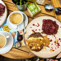 Pancakes and balls at Ćao Šećeru in Belgrade