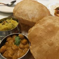 Poori Bhaji at Joy Luck 65 in Central Singapore