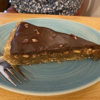 Snickers cake - also yummy!   at la petite graine in Limoges