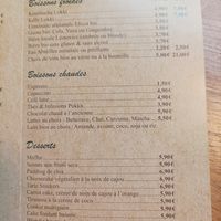 Les desserts at la petite graine in Limoges