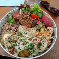 Falafel at la petite graine in Limoges