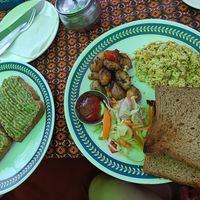  at Rest Point Cafe in Pokhara