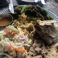 Vegan touch  at Rest Point Cafe in Pokhara